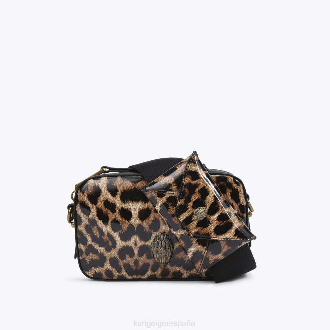Kurt Geiger mujer bolso para cámara london Shoreditch pequeño 2LPR142 | bolsas marrón medio